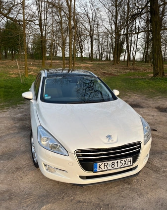 Peugeot 508 cena 34500 przebieg: 163000, rok produkcji 2014 z Kraków małe 191